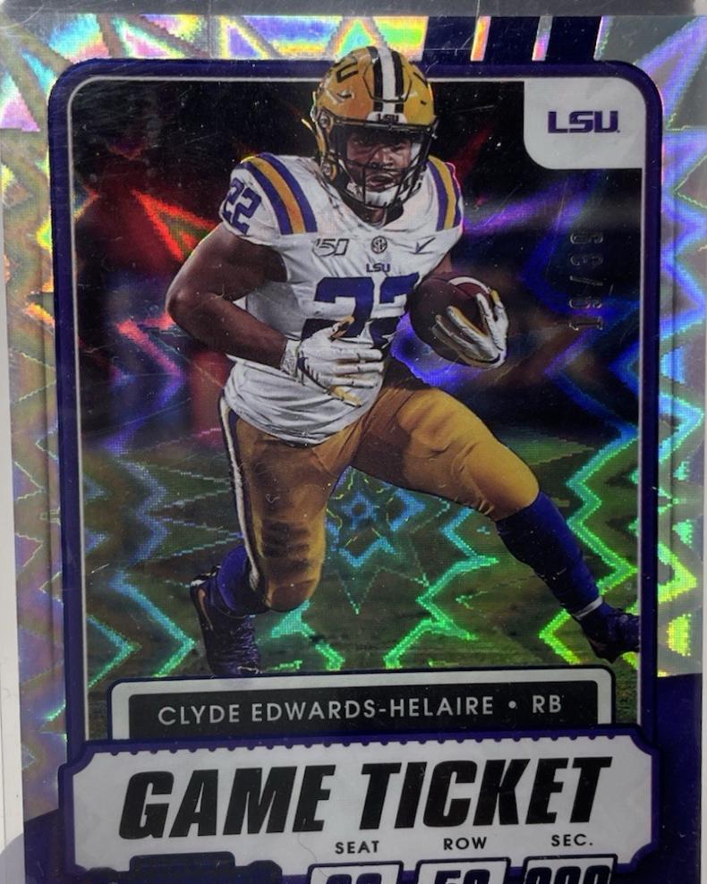 Clyde Edwards Helaire [Blue Explosion] #54