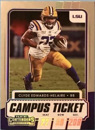 Clyde Edwards Helaire [Campus Ticket] #54