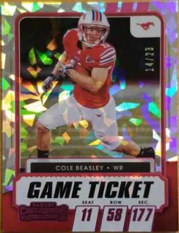 Cole Beasley [Pink Cracked Ice] #94