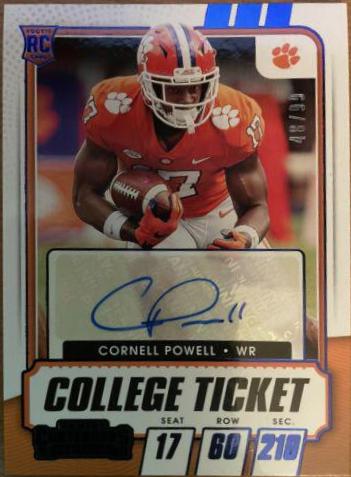 Cornell Powell [Autograph Blue] #258