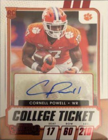 Cornell Powell [Autograph Campus Ticket] #258