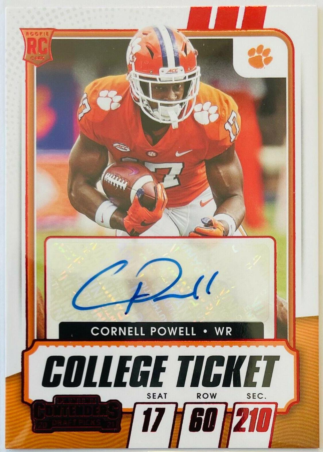 Cornell Powell [Autograph Red] #258
