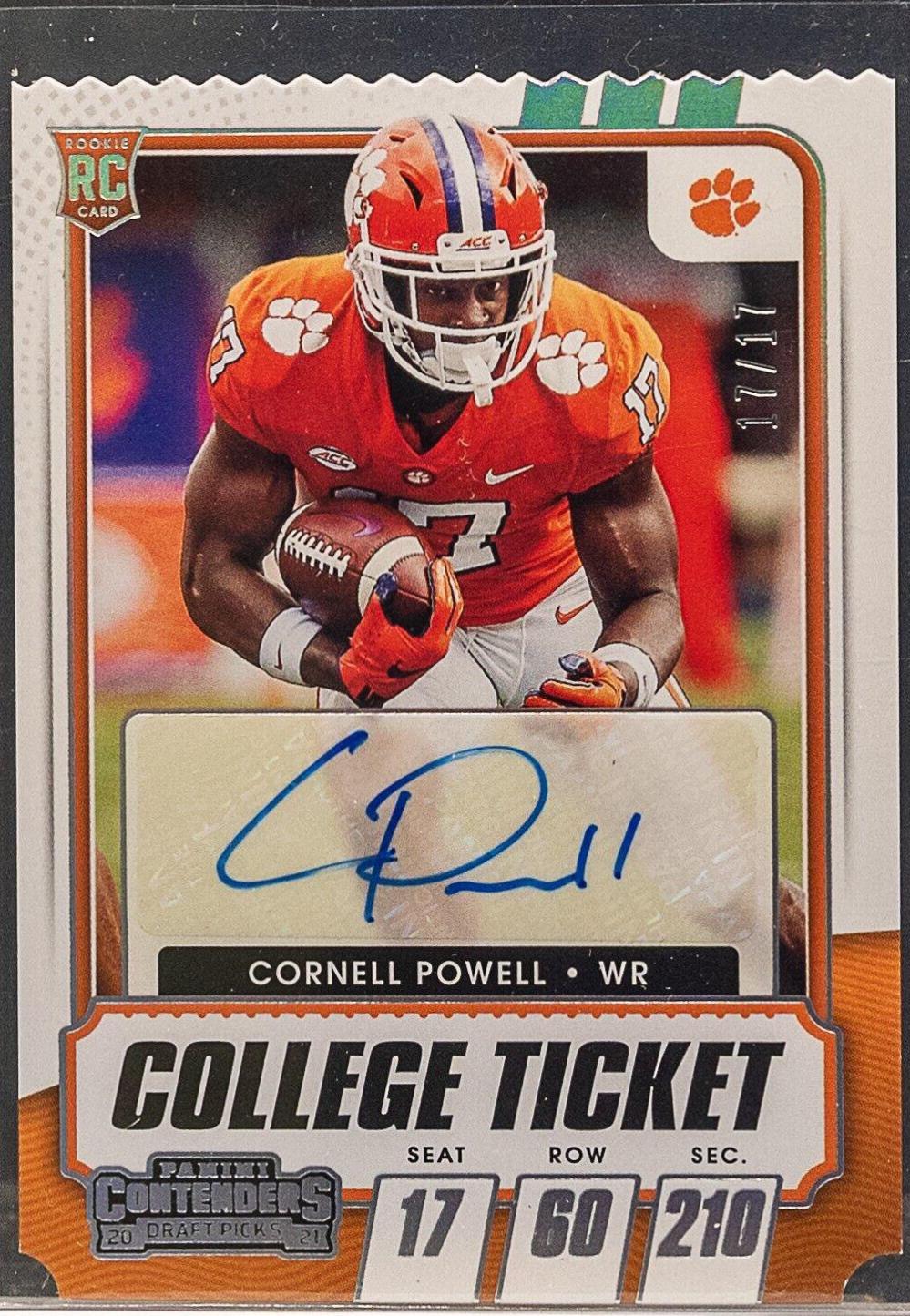 Cornell Powell [Autograph Stub] #258