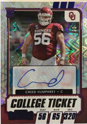 Creed Humphrey [Autograph Blue Explosion] #238