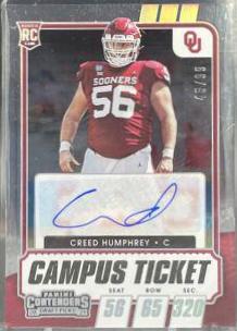 Creed Humphrey [Autograph Campus Ticket] #238