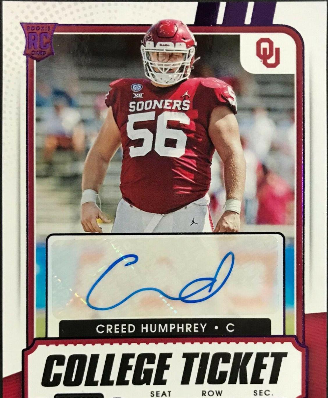 Creed Humphrey [Autograph Purple] #238