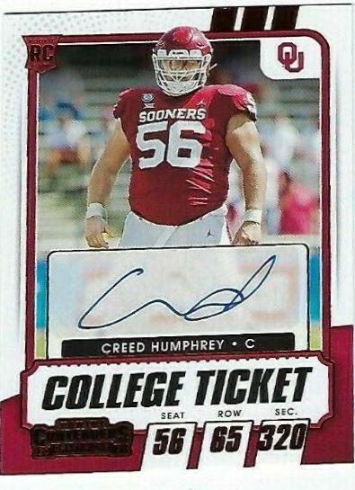 Creed Humphrey [Autograph Red] #238