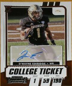 D'Wayne Eskridge [Autograph] #148