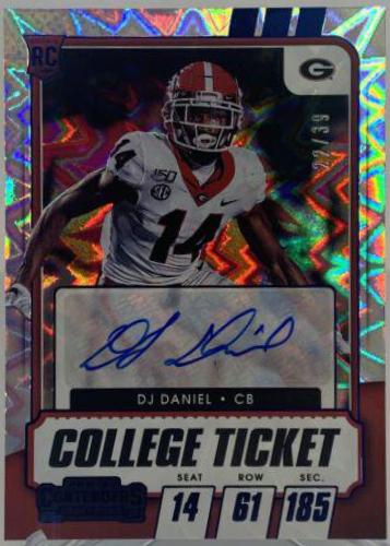 DJ Daniel [Autograph Blue Explosion] #219