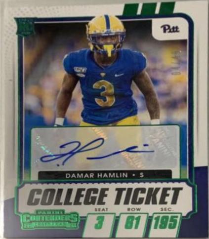 Damar Hamlin [Autograph Green] #250