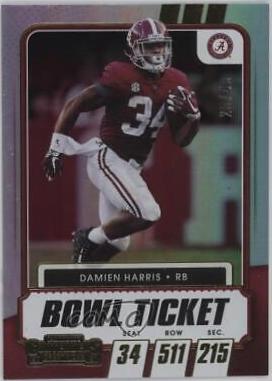 Damien Harris [Bowl Ticket] #67