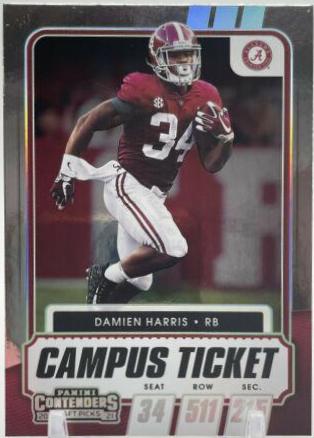 Damien Harris [Campus Ticket] #67