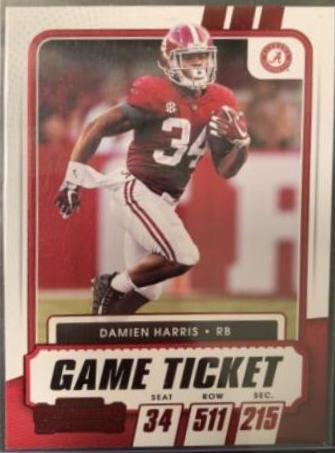 Damien Harris [Red Zone Ticket] #67