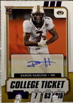 Damon Hazelton Jr. [Autograph Purple] #301