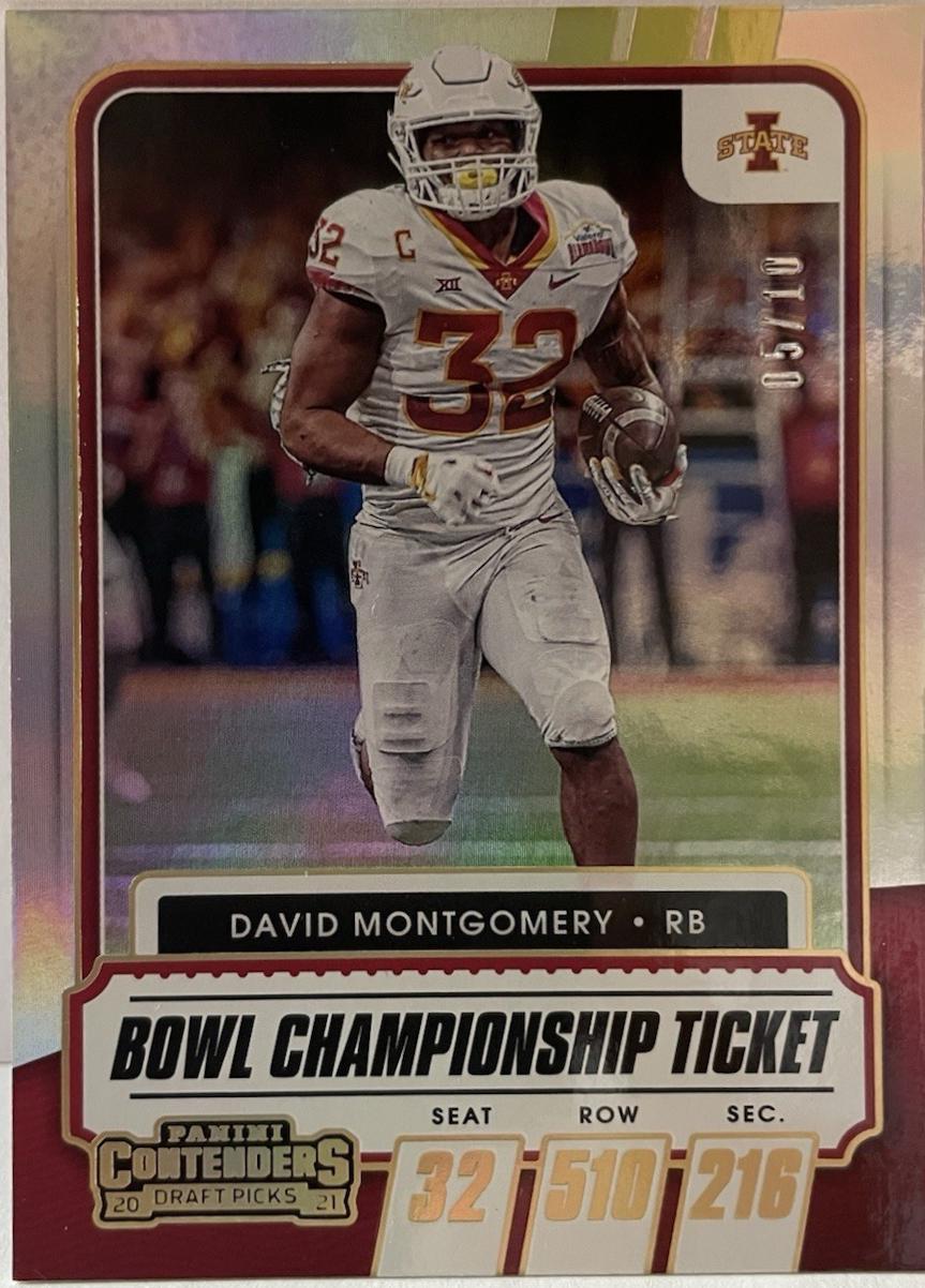 David Montgomery [Bowl Championship Ticket] #65