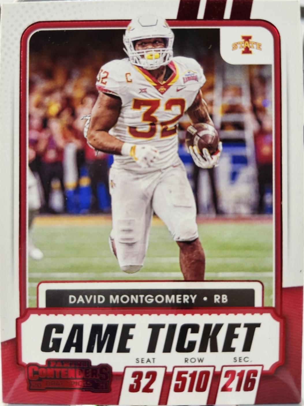 David Montgomery [Red Zone Ticket] #65