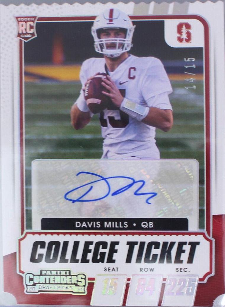 Davis Mills [Autograph Stub] #308