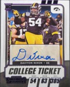 Daviyon Nixon [Autograph Purple] #200