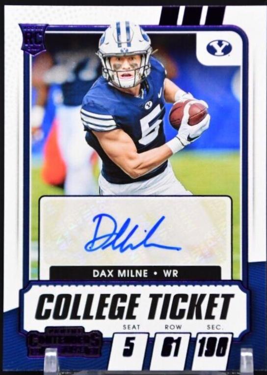 Dax Milne [Autograph Purple] #285