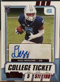 Dazz Newsome [Autograph Purple] #139