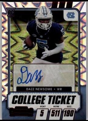 Dazz Newsome [Autograph Red Explosion] #139