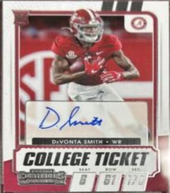 DeVonta Smith [Autograph Campus Ticket] #107C