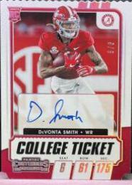 DeVonta Smith [Autograph Stub] #107C
