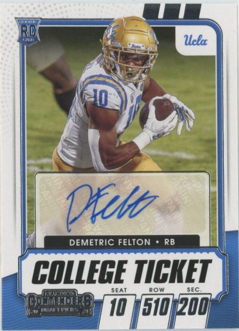 Demetric Felton [Autograph Campus Ticket] #311