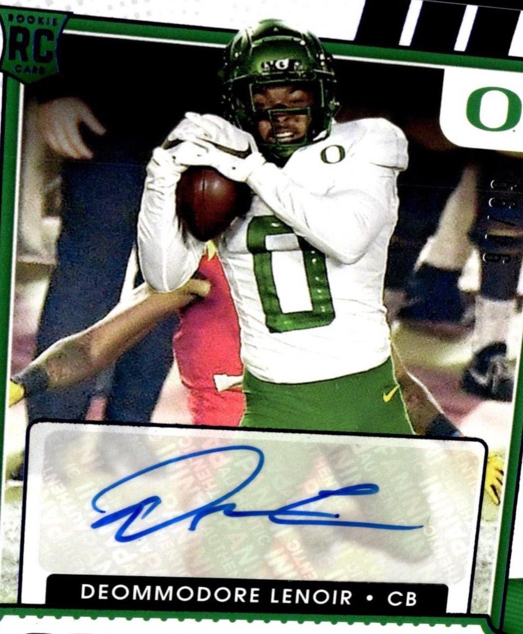 Deommodore Lenoir [Autograph Blue] #303