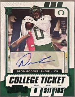 Deommodore Lenoir [Autograph Green] #303
