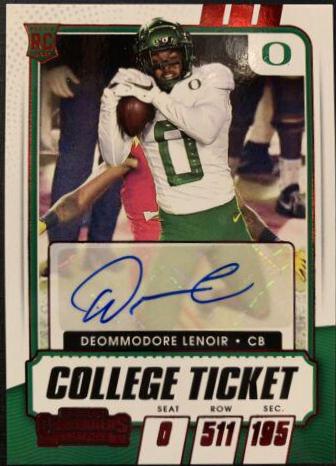 Deommodore Lenoir [Autograph Red] #303