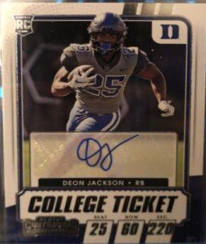 Deon Jackson [Autograph] #131
