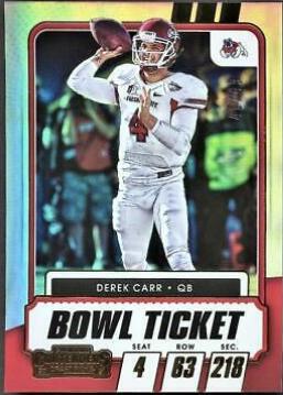 Derek Carr [Bowl Ticket] #14