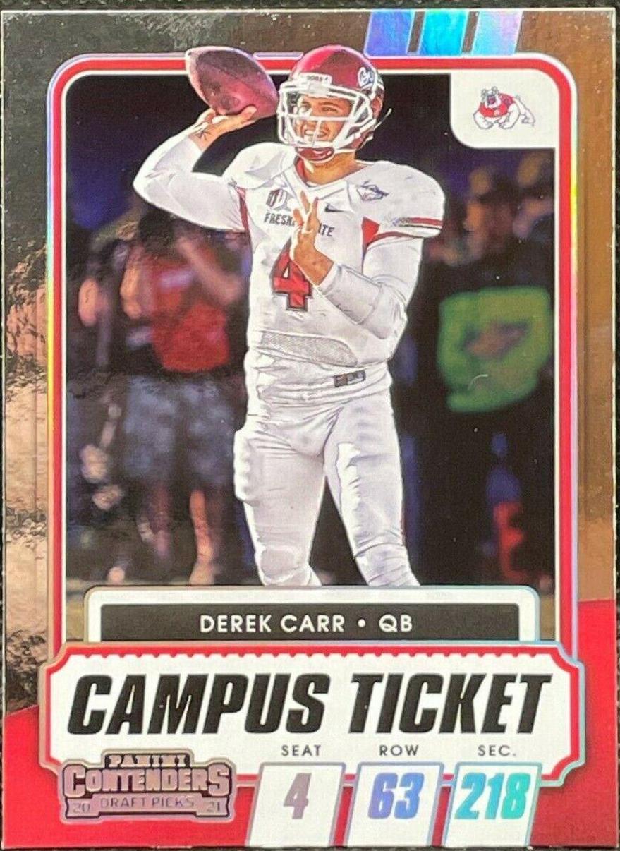 Derek Carr [Campus Ticket] #14