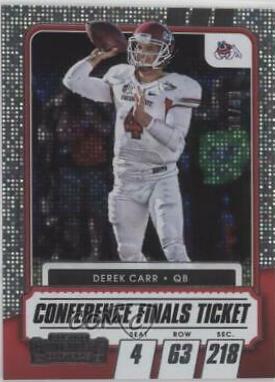 Derek Carr [Conference Finals Ticket] #14