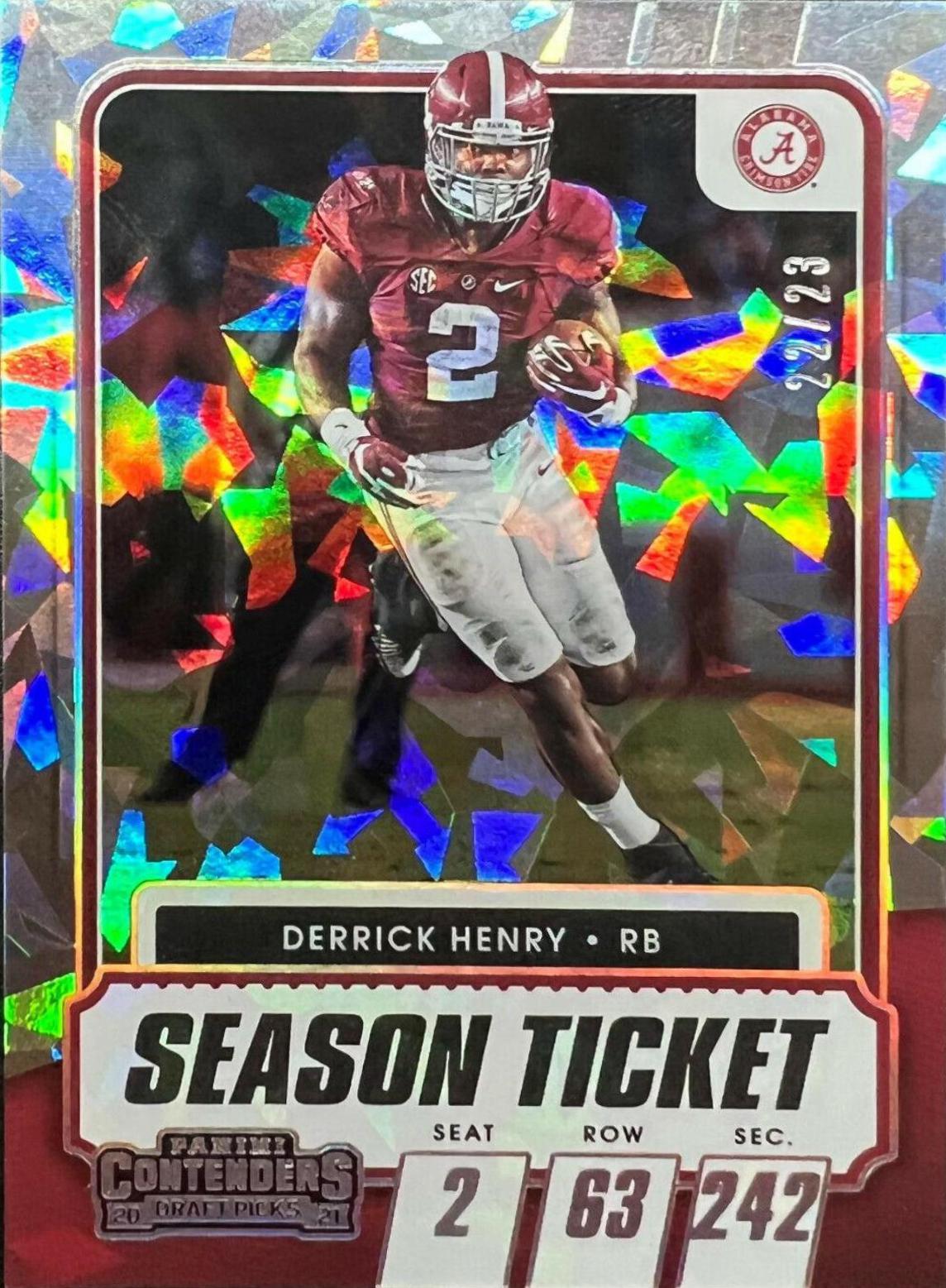 Derrick Henry [Cracked Ice Ticket] #48