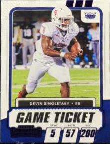 Devin Singletary [Purple] #68