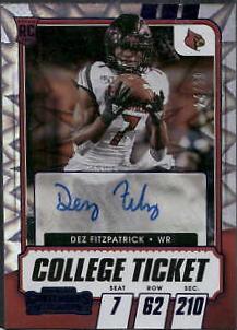 Dez Fitzpatrick [Autograph Blue Explosion] #314