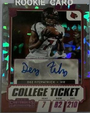 Dez Fitzpatrick [Autograph Pink Cracked Ice] #314