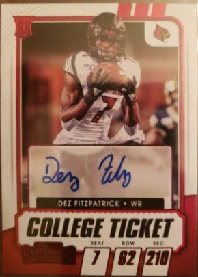 Dez Fitzpatrick [Autograph Red] #314