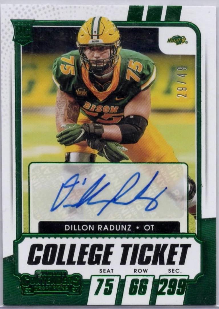 Dillon Radunz [Autograph Green] #220