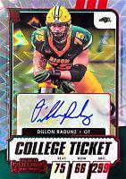 Dillon Radunz [Autograph Red Explosion] #220