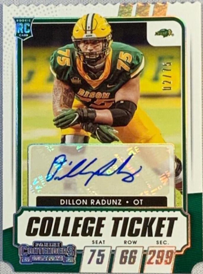 Dillon Radunz [Autograph Stub] #220