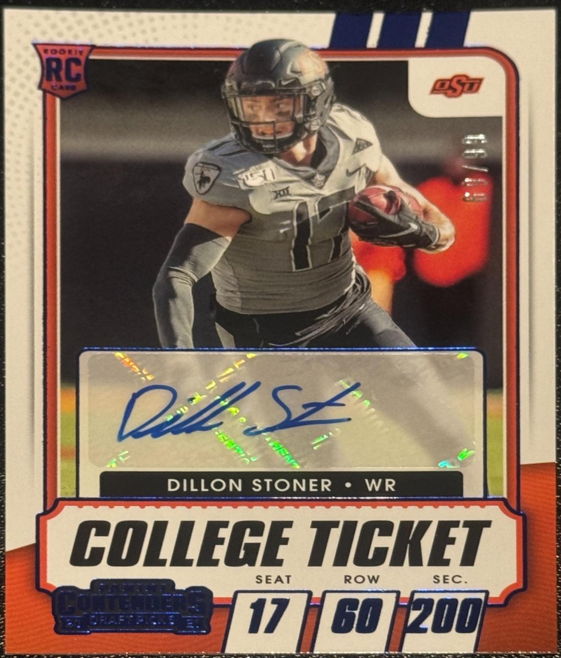 Dillon Stoner [Autograph Blue] #278