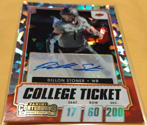Dillon Stoner [Autograph Gold Cracked Ice] #278