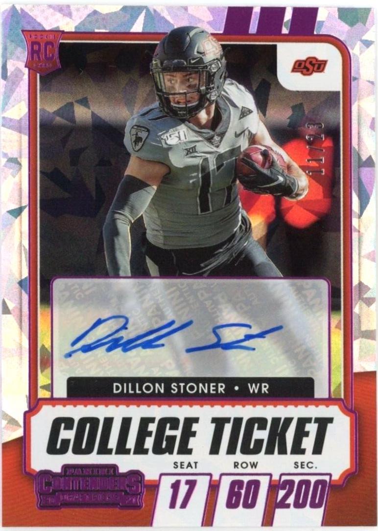 Dillon Stoner [Autograph Pink Cracked Ice] #278