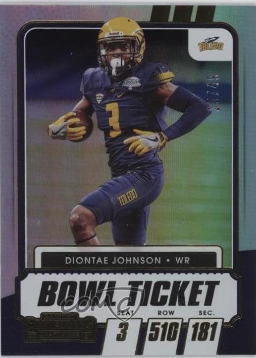 Diontae Johnson [Bowl Ticket] #95
