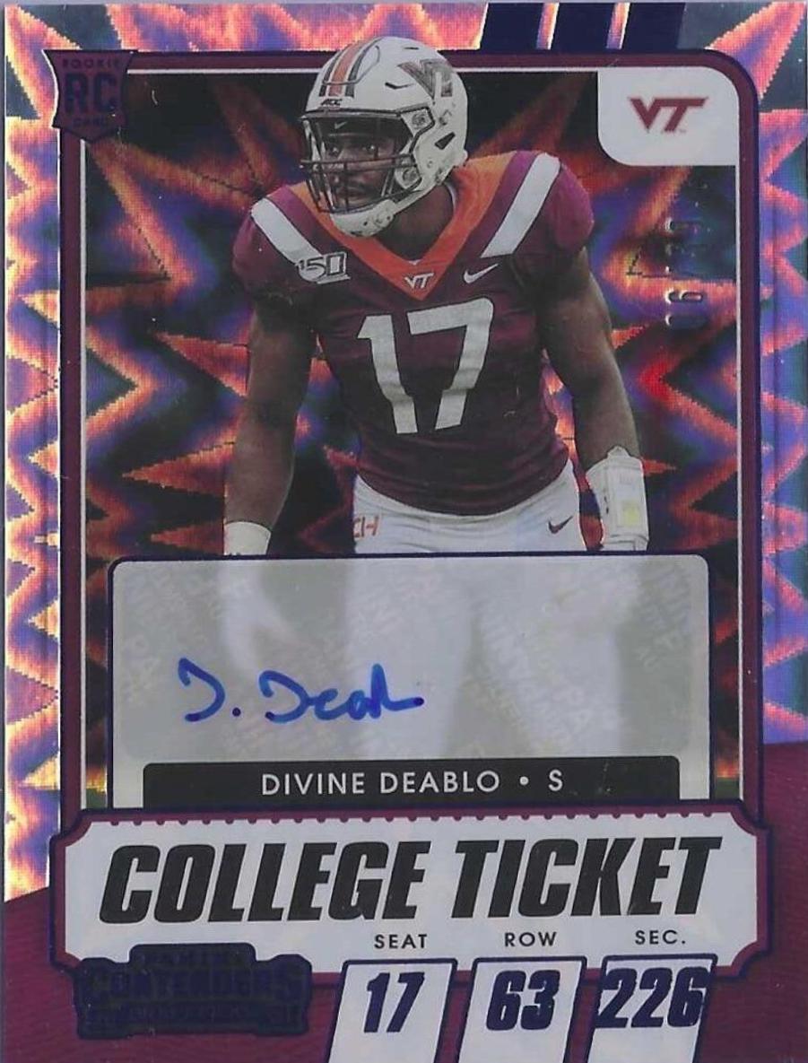 Divine Deablo [Autograph Blue Explosion] #249