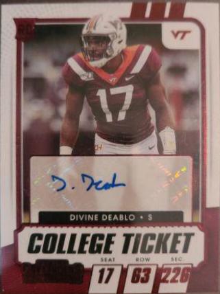 Divine Deablo [Autograph Campus Ticket] #249