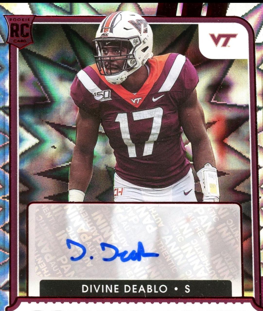 Divine Deablo [Autograph Red Explosion] #249